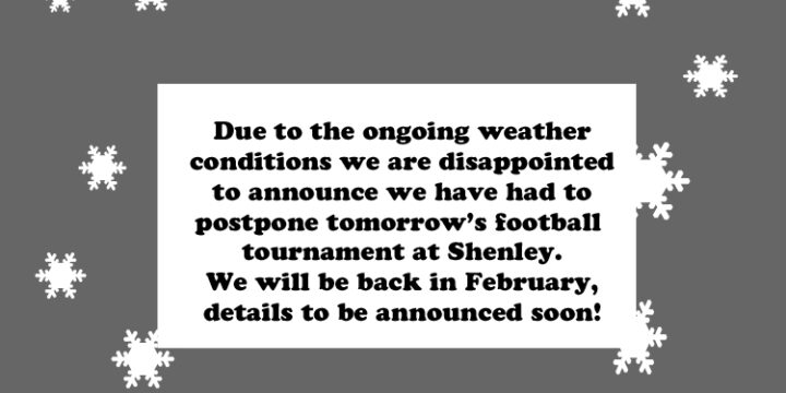Football Tournament Postponed