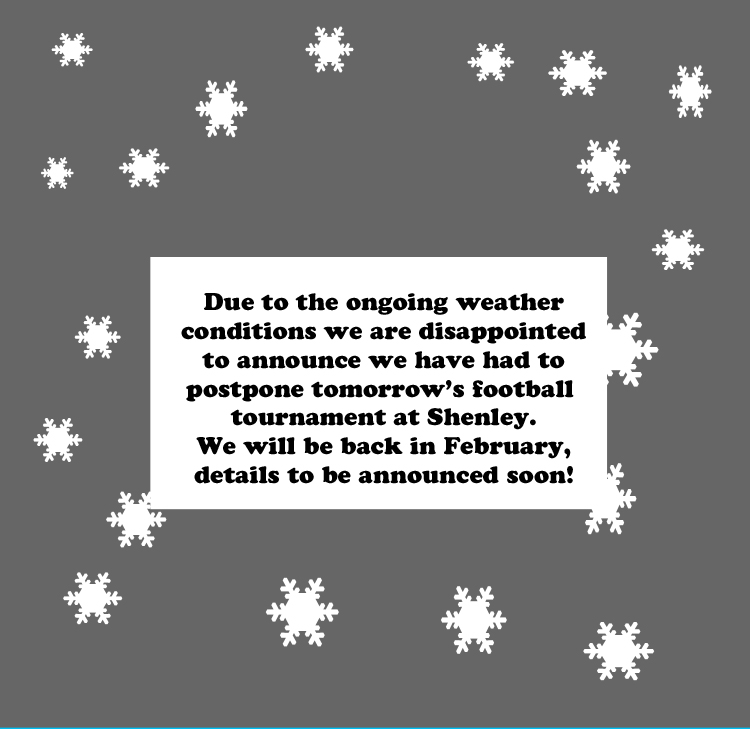 Football Tournament Postponed