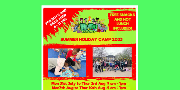 Nutri Troops Camp is back this summer!