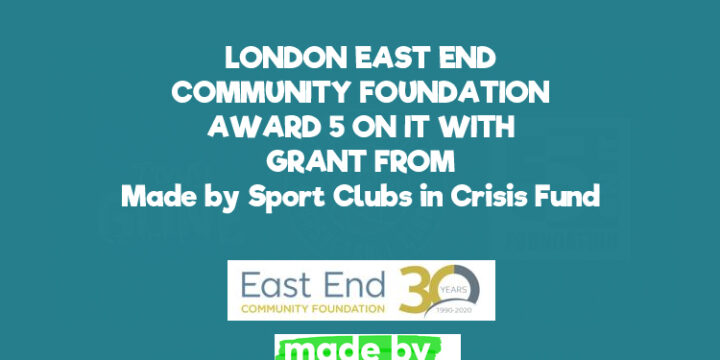 East London Community Foundation support Gang Today Gone Tomorrow